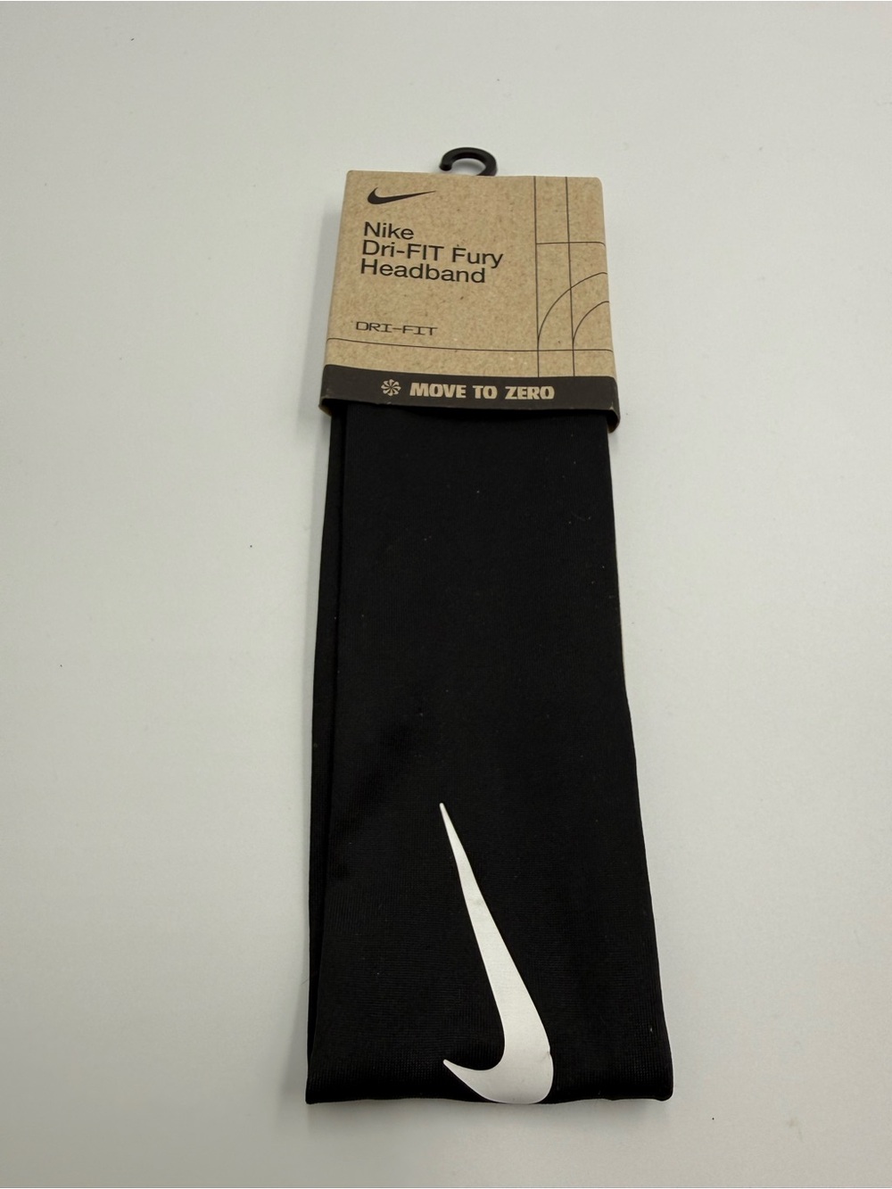 Nike Dri-FIT Kids Black Headband check sign bit damaged